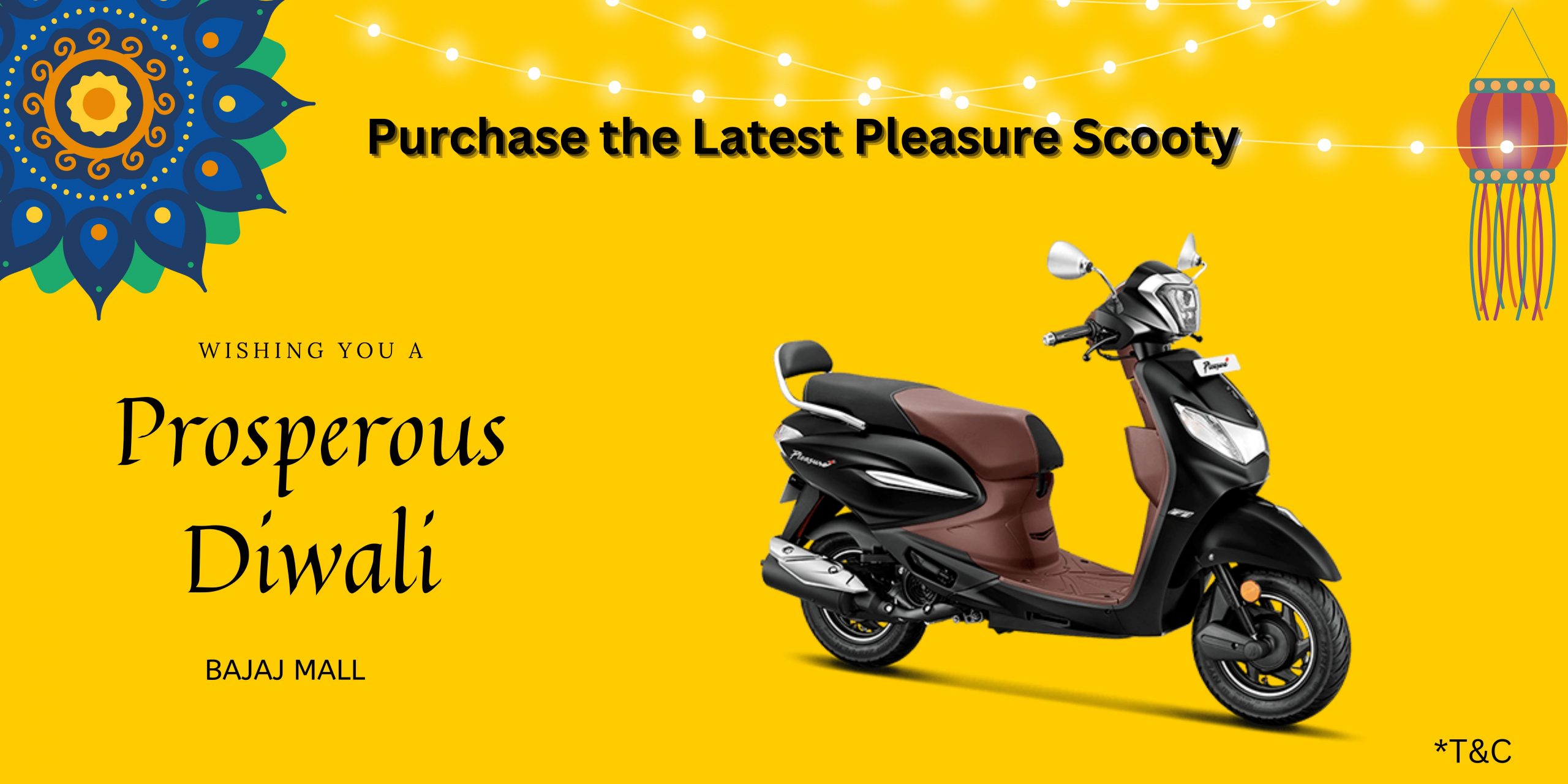 Purchase the latest Pleasure scooty