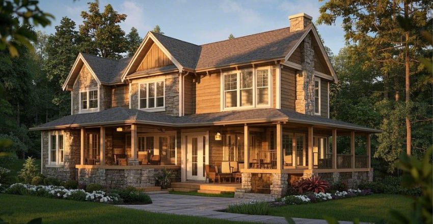Ranch Floor Plan with Basement