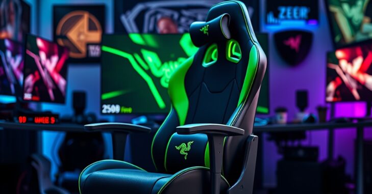 Razer Chair integrated bladeless fan system