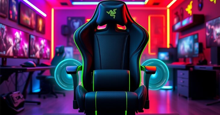 Razer Chair RGB lighting