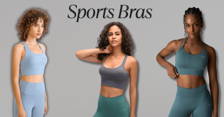 Pilates sports bras