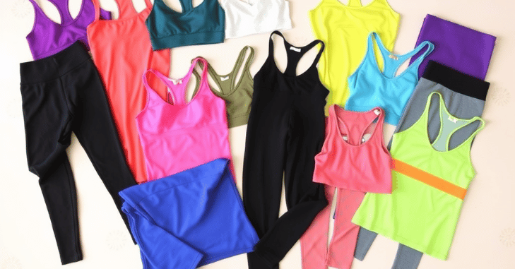 Pilates outfit features
