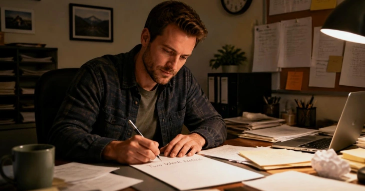 How to Give Two Weeks Notice the Right Way