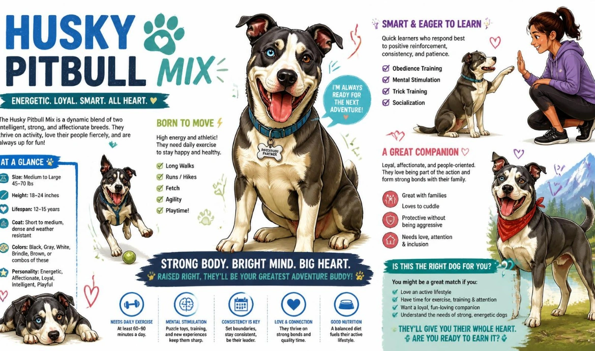 Husky Pitbull Mix