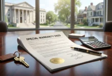 Special warranty deed