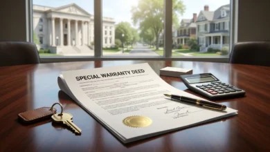 Special warranty deed