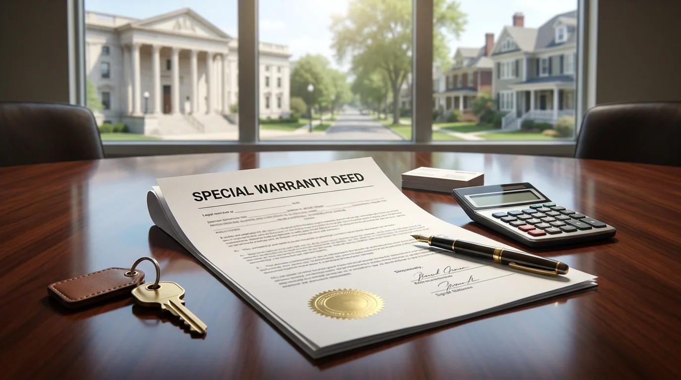 Special warranty deed