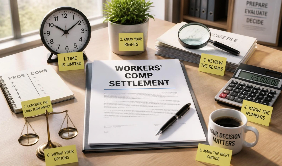 When Will Workers' Comp Offer a Settlement